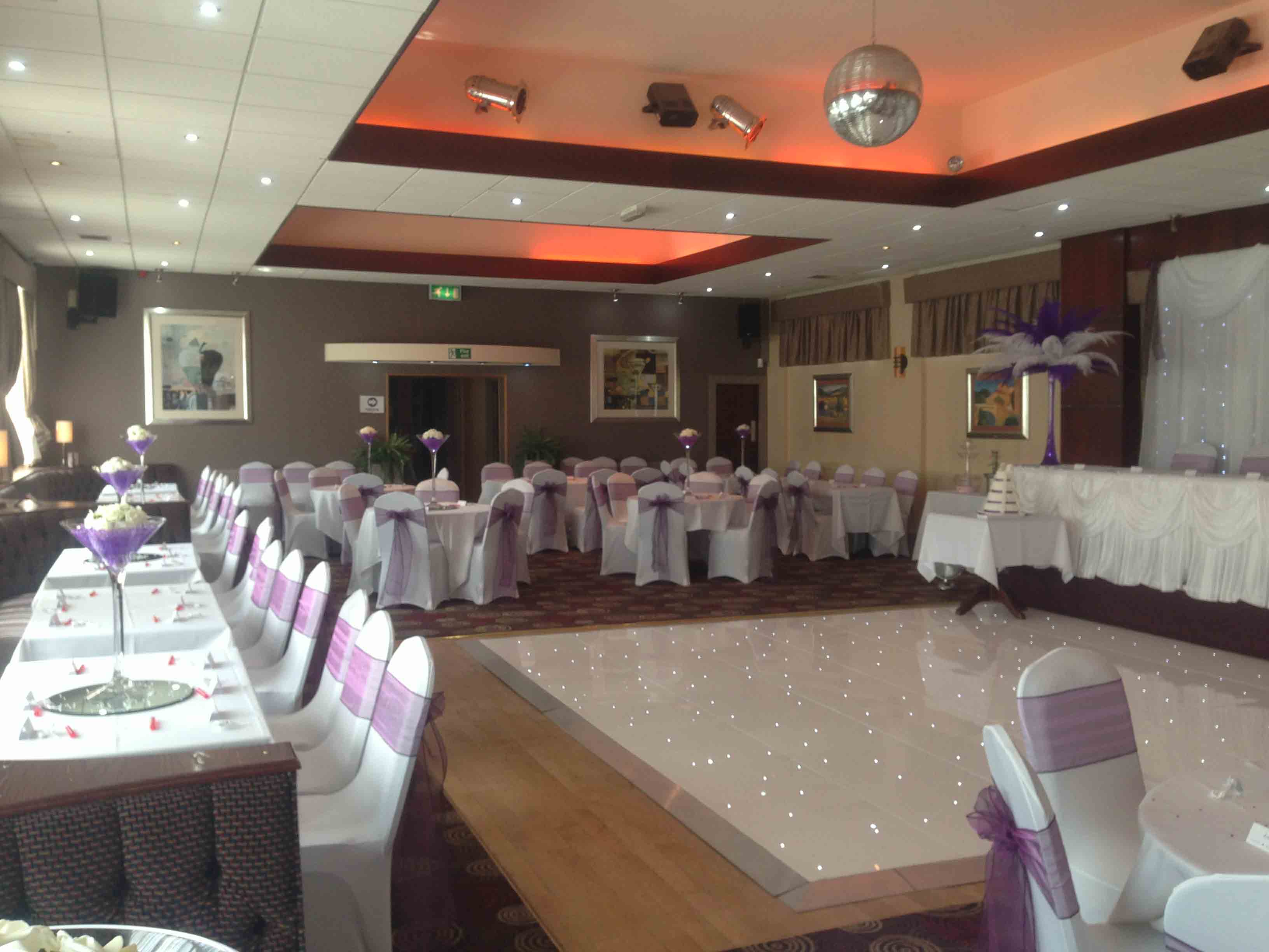 wedding decoration hire rugby wedding decorations stirling rugby