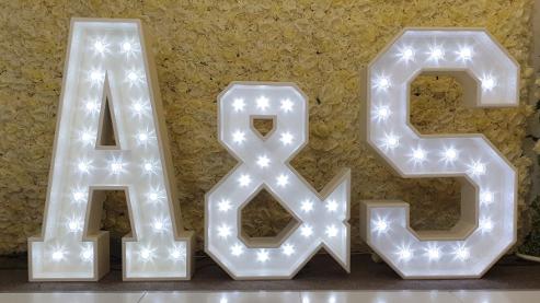 Light Up Letters Initials