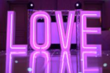 Neon LOVE Hire Cheshire Liverpool Wirral