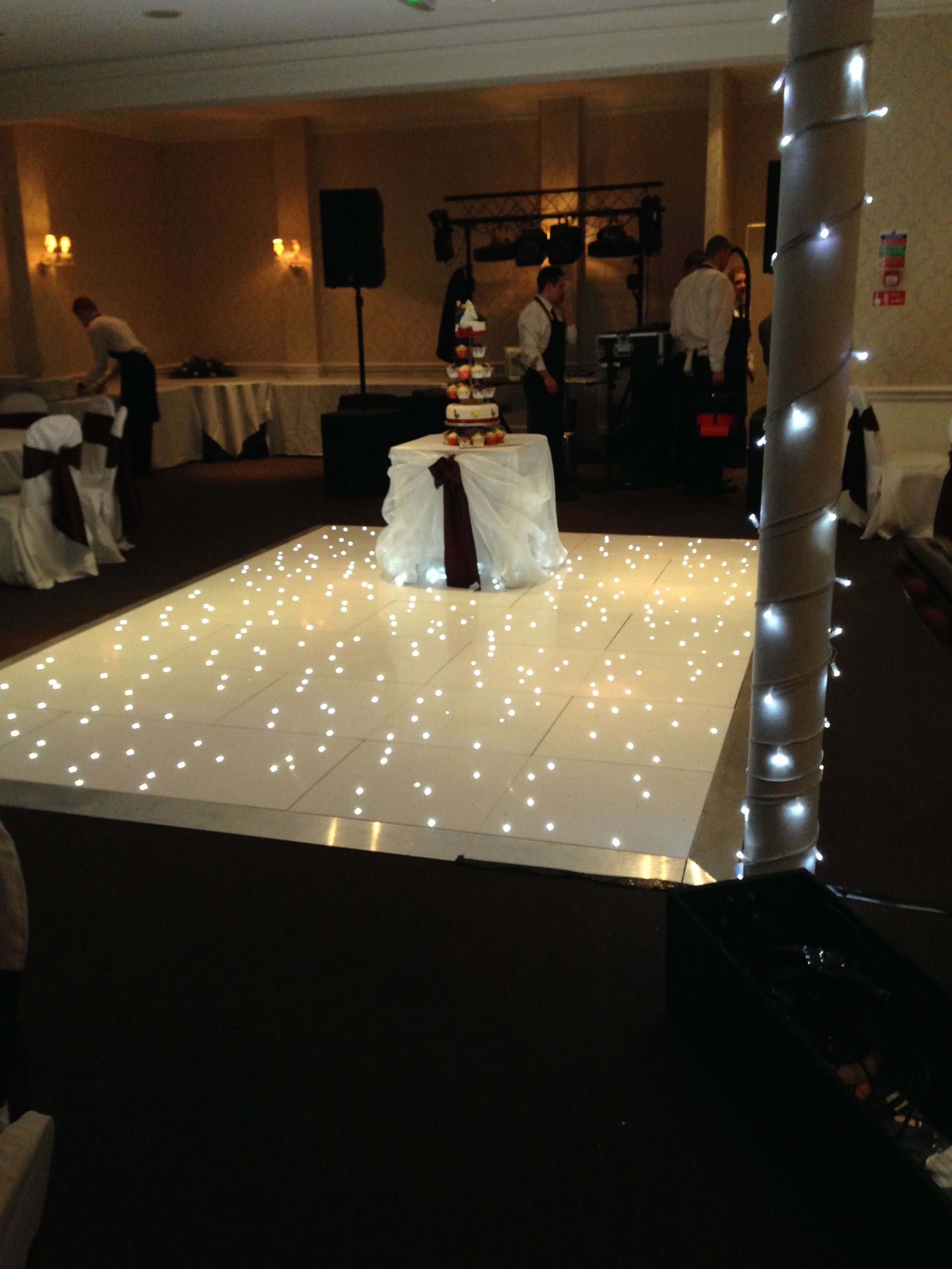Twinkle Dance Floor Hire Hollin Hall, Cheshire