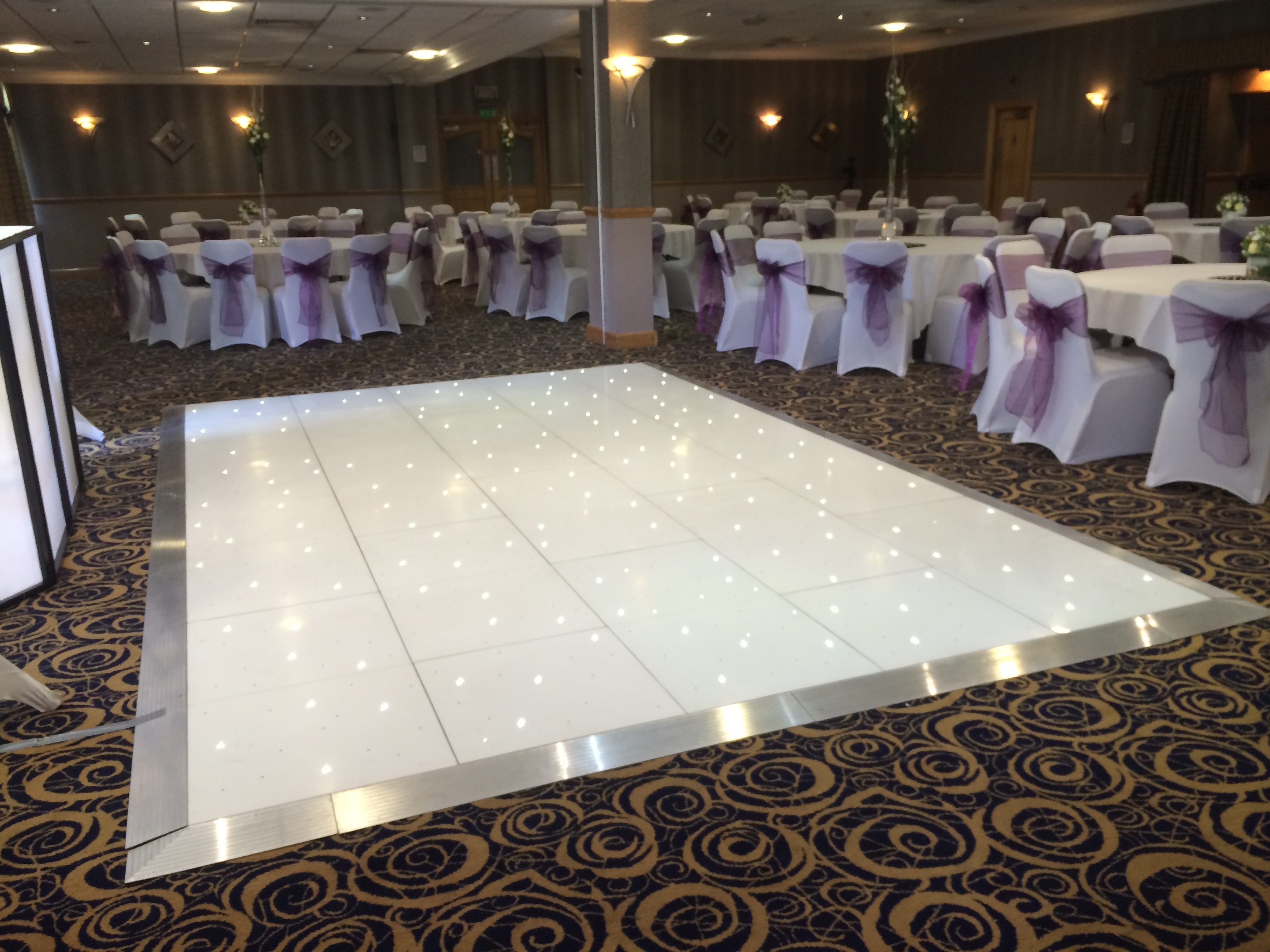 Venue Dressing Liverpool, Dance Floor hire, Light Up LOVE Letters