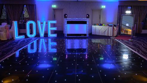 LED Dance Floor Hire Chester Liverpool Cheshire Wirral