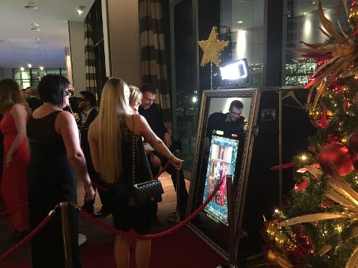 Magic Selfie Mirror Hire Hilton Hotel Liverpool