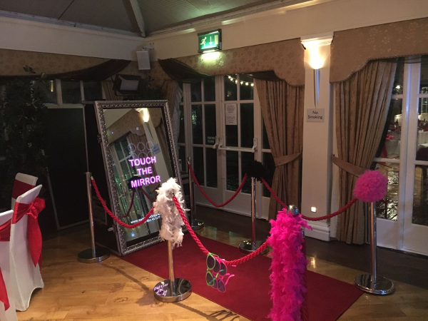 Magic Selfie Mirror Hire Mere Court Hotel Knutsford Cheshire