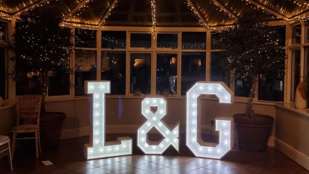 L&G Light Up Initials 