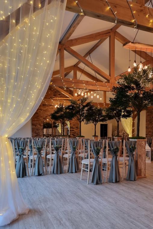 Pryors Hayes Lighting & Draping Wedding
