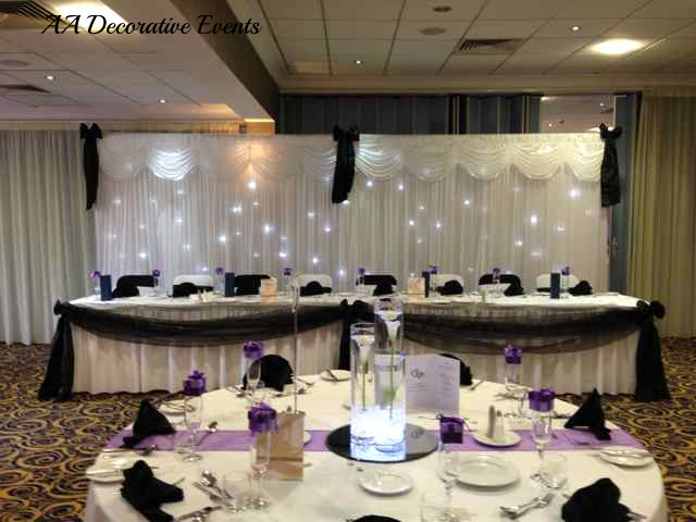 starlit backdrop for my wedding
