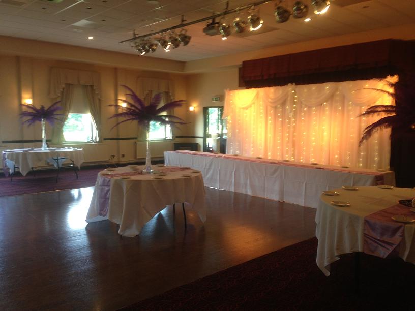 Venue Dressing for Weddings and Events LiverpoolWirralCheshire