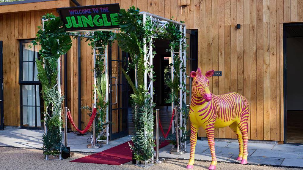 Chester Zoo Event Entrance Way Animal Props Red Carpet