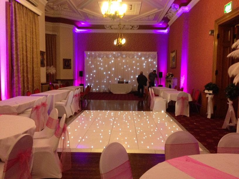 LED Dance Floor Hire, Wigan, Haigh Hall